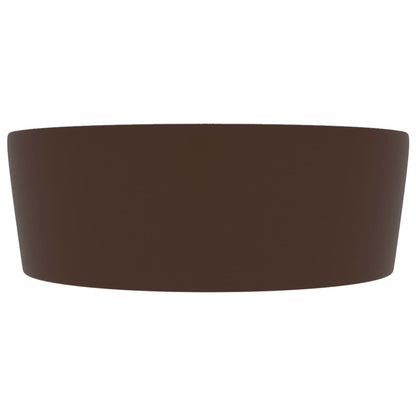 Lavabo Lujoso Y Rebosadero Cerámica 36X13 Cm