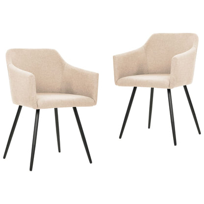 Sillas De Comedor 6 Unidades Tela