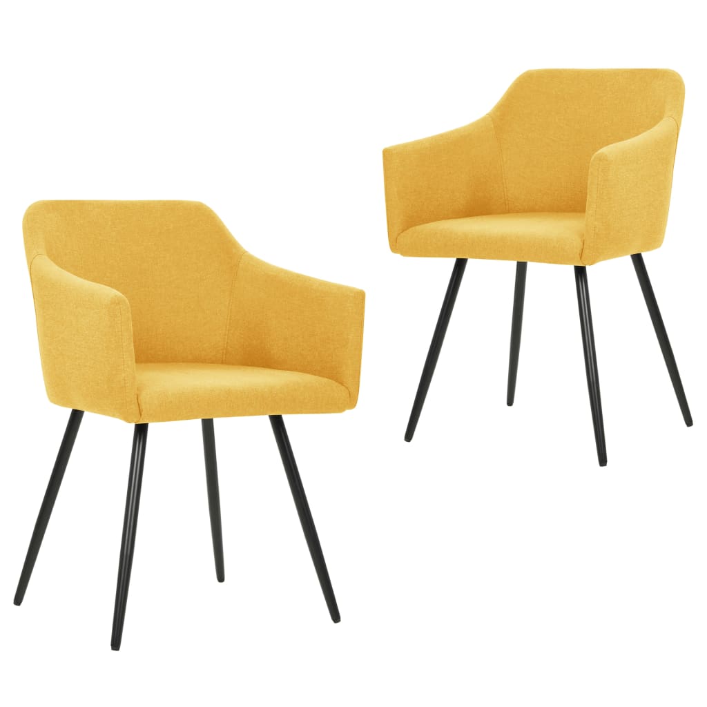 Sillas De Comedor 6 Unidades Tela