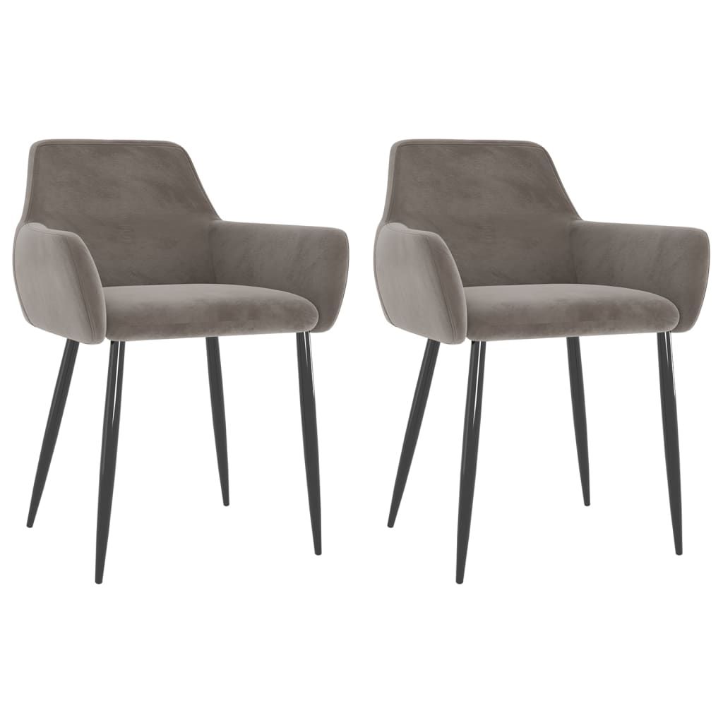 Sillas De Comedor 4 Unidades Terciopelo