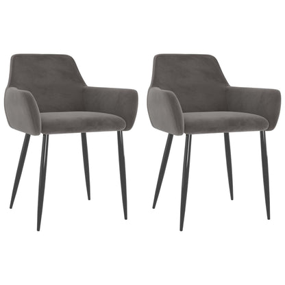 Sillas De Comedor 4 Unidades Terciopelo