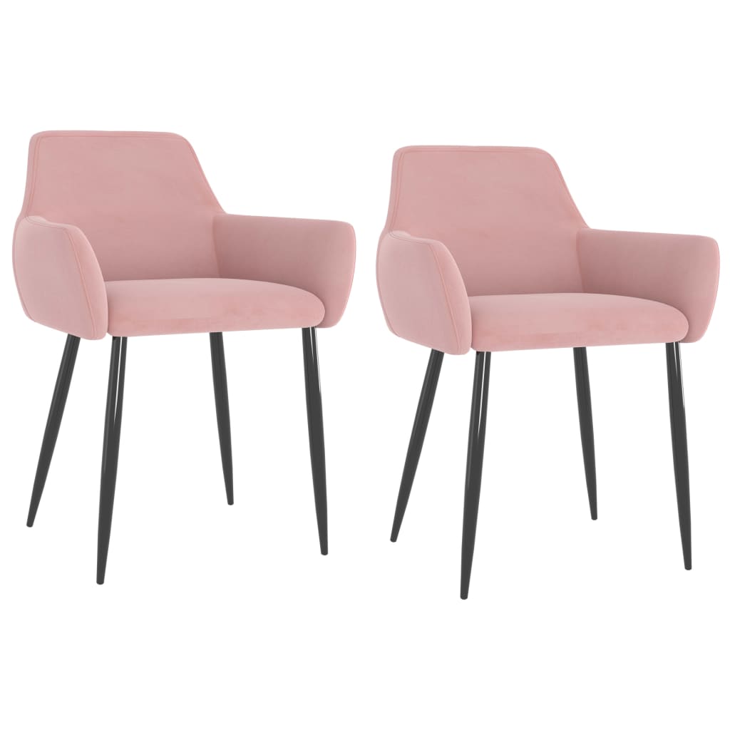 Sillas De Comedor 4 Unidades Terciopelo