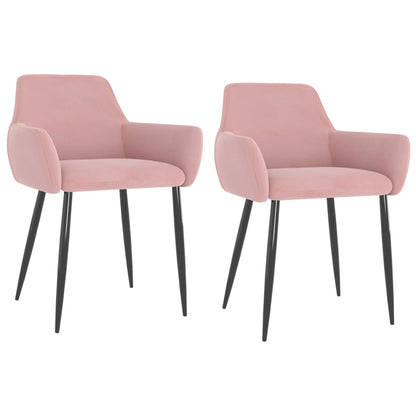 Sillas De Comedor 4 Unidades Terciopelo
