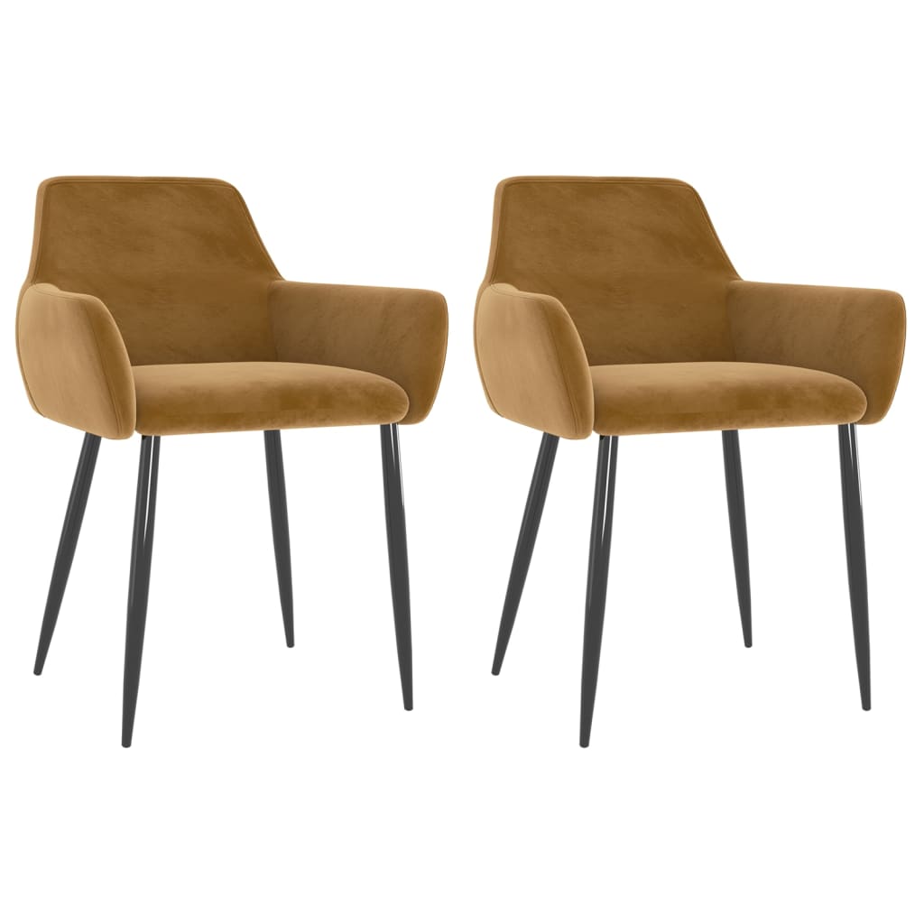 Sillas De Comedor 4 Unidades Terciopelo
