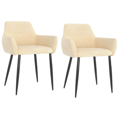 Sillas De Comedor 4 Unidades Terciopelo