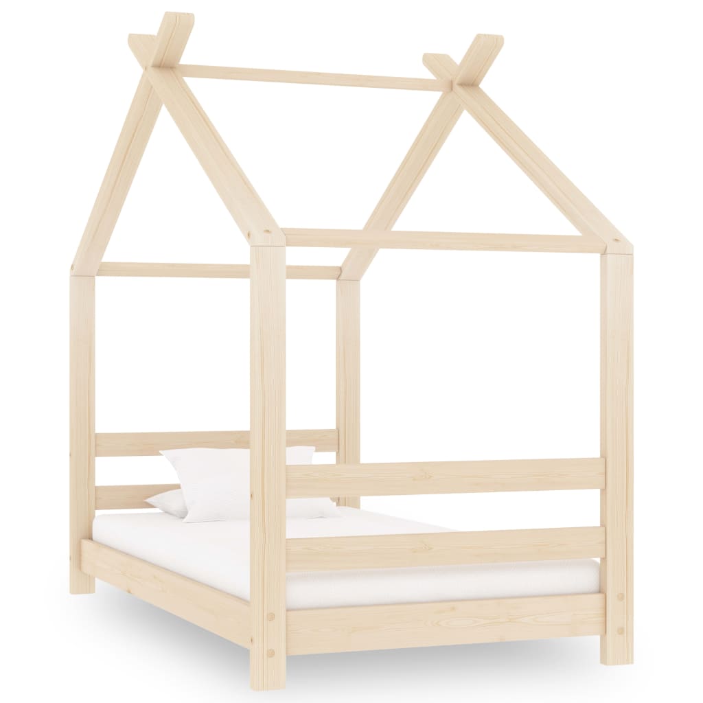 Estructura De Cama Infantil Madera Maciza Pino