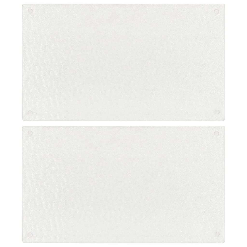 Tablas De Cortar 2 Uds Patrón De Piedra Natural Vidrio Templado