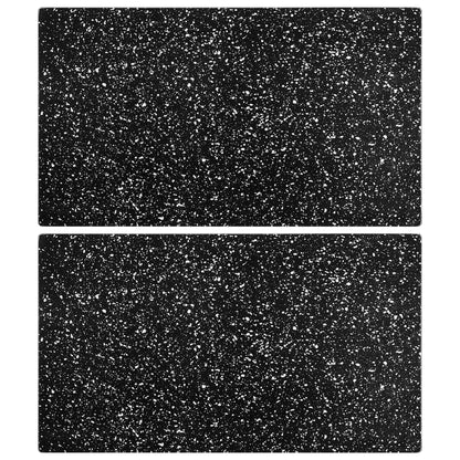 Tablas De Cortar 2 Uds Patrón De Piedra Natural Vidrio Templado