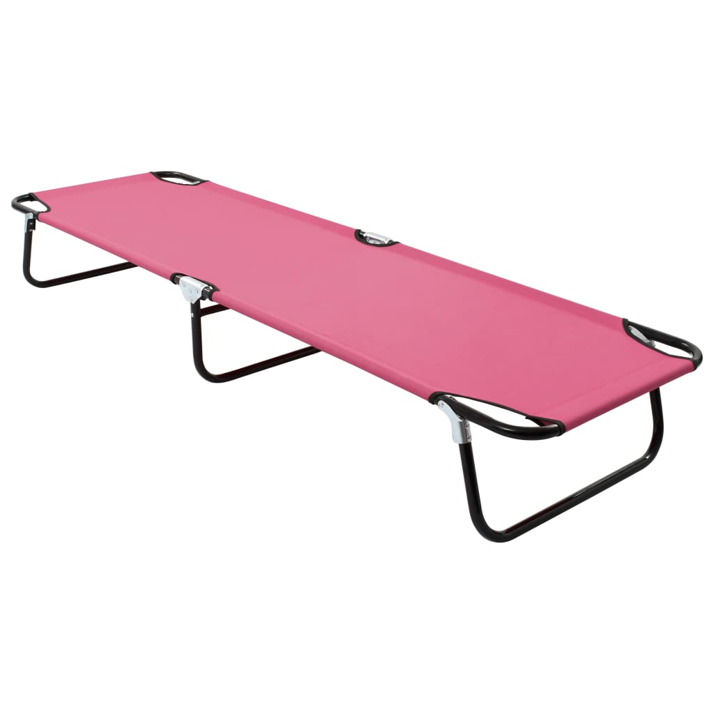 Tumbona Plegable De Acero