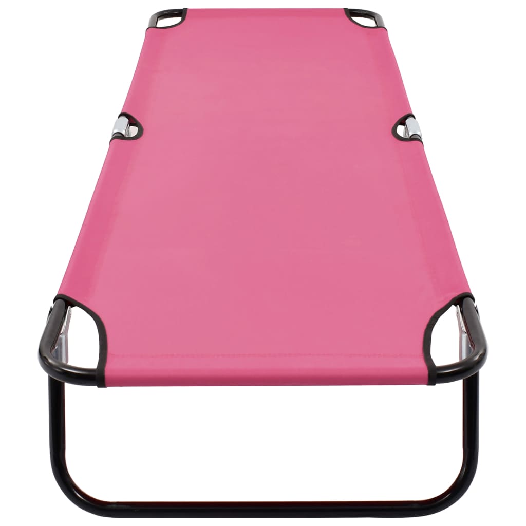 Tumbona Plegable De Acero