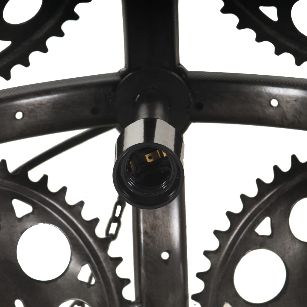 Lámpara De Techo Industrial Diseño De Rueda Dentada 45 Cm E27