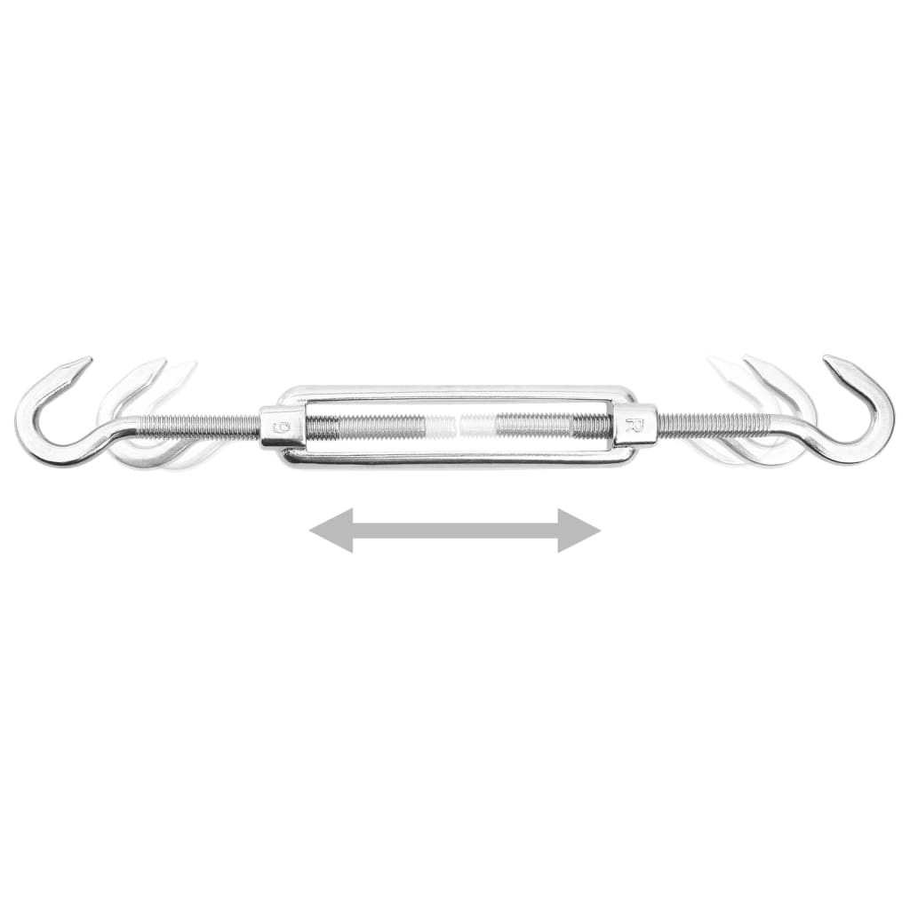Juego De Accesorios Para Toldo De Vela 9 Pzas Acero Inoxidable