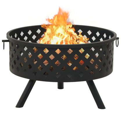 Brasero Con Atizador Acero Xxl 68 Cm