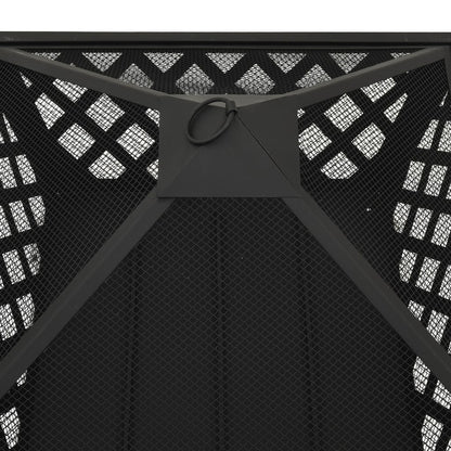 Brasero Con Atizador Acero Xxl 64 Cm