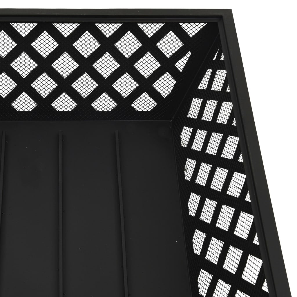 Brasero Con Atizador Acero Xxl 64 Cm