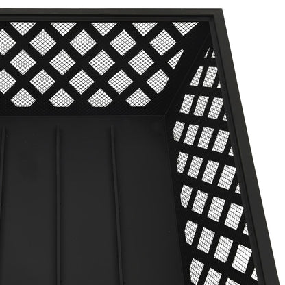 Brasero Con Atizador Acero Xxl 64 Cm