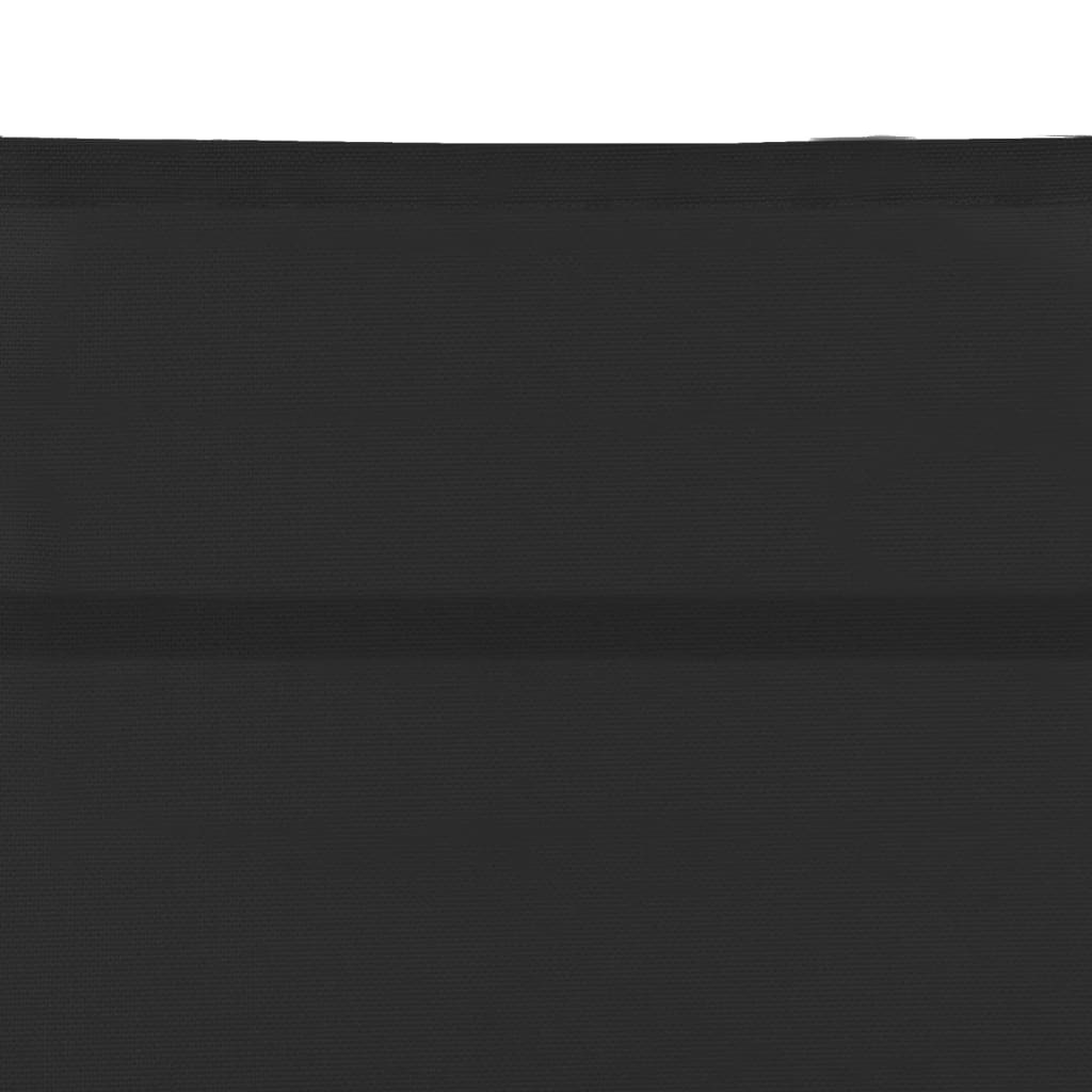 Tumbona De Textilene Y Aluminio Negra