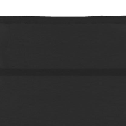 Tumbona De Textilene Y Aluminio Negra