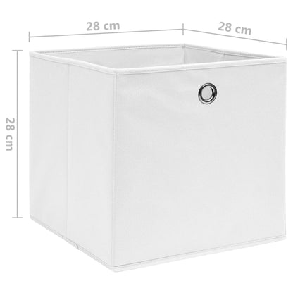 Cajas De Almacenaje 4 Uds Tela No Tejida 28X28X28 Cm