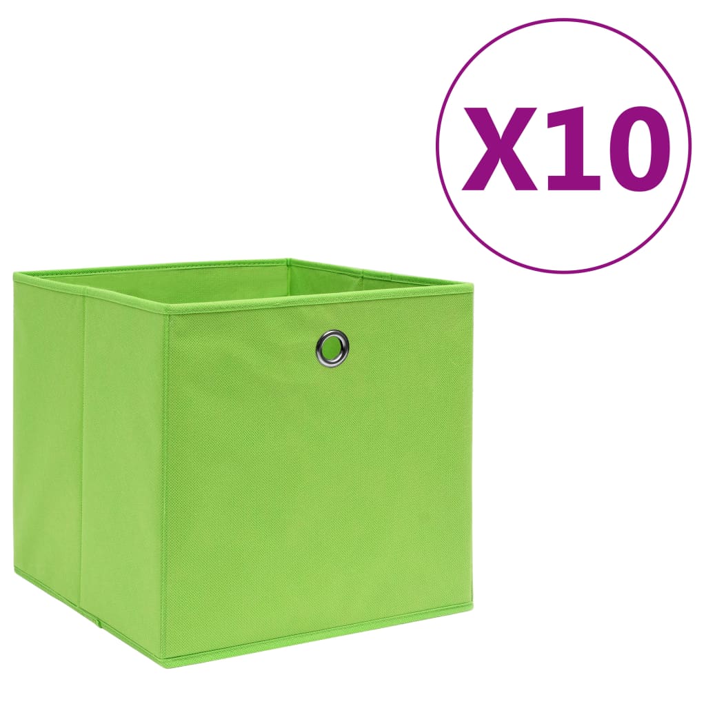 Cajas De Almacenaje 4 Uds Tela No Tejida 28X28X28 Cm