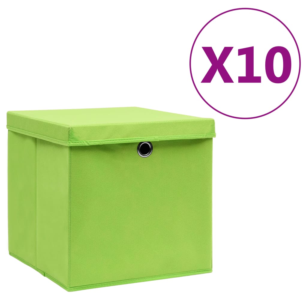 Cajas De Almacenaje 4 Uds Tela No Tejida 28X28X28 Cm