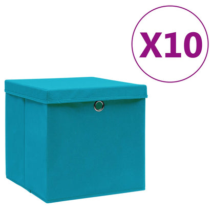 Cajas De Almacenaje 4 Uds Tela No Tejida 28X28X28 Cm