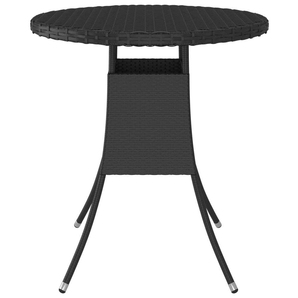 Mesa De Jardín Ratán Sintético 70X70X73 Cm