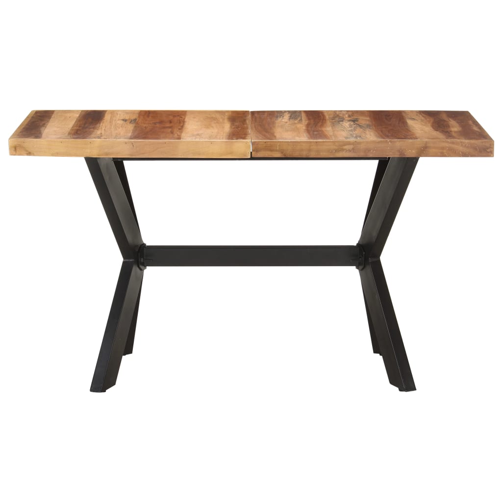 Mesa De Comedor De Madera Acacia Acabado Miel