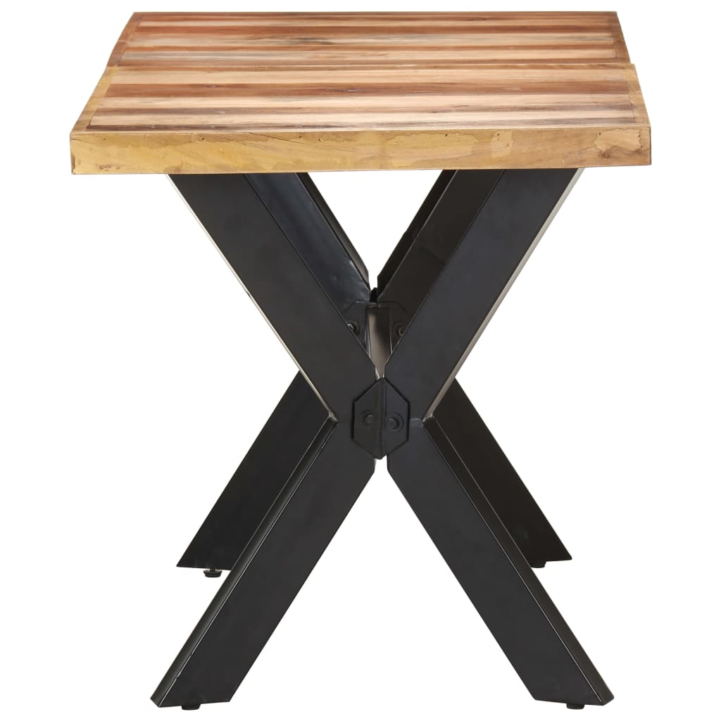 Mesa De Comedor De Madera Acacia Acabado Miel