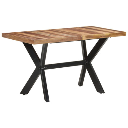 Mesa De Comedor De Madera Acacia Acabado Miel