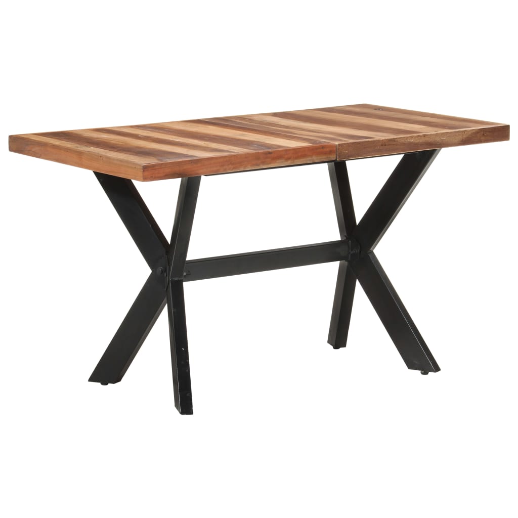 Mesa De Comedor De Madera Acacia Acabado Miel