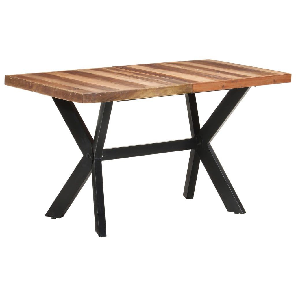 Mesa De Comedor De Madera Acacia Acabado Miel