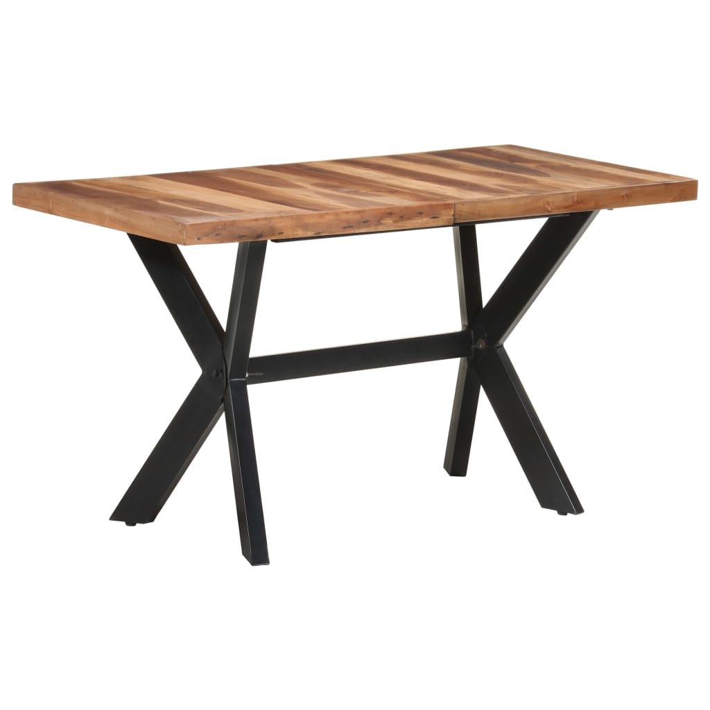 Mesa De Comedor De Madera Acacia Acabado Miel