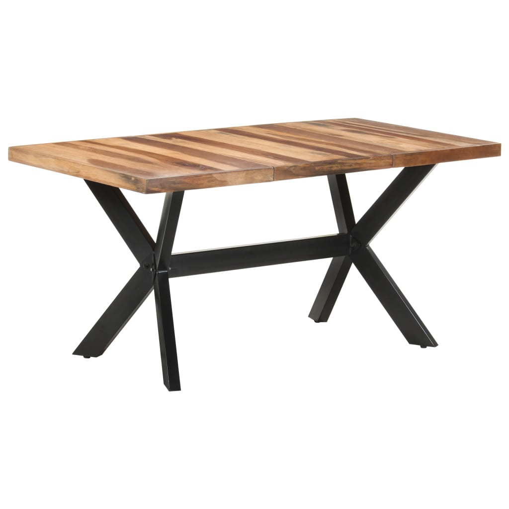 Mesa De Comedor De Madera Acacia Acabado Miel