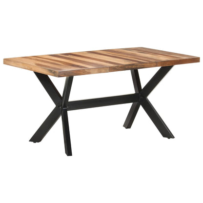 Mesa De Comedor De Madera Acacia Acabado Miel