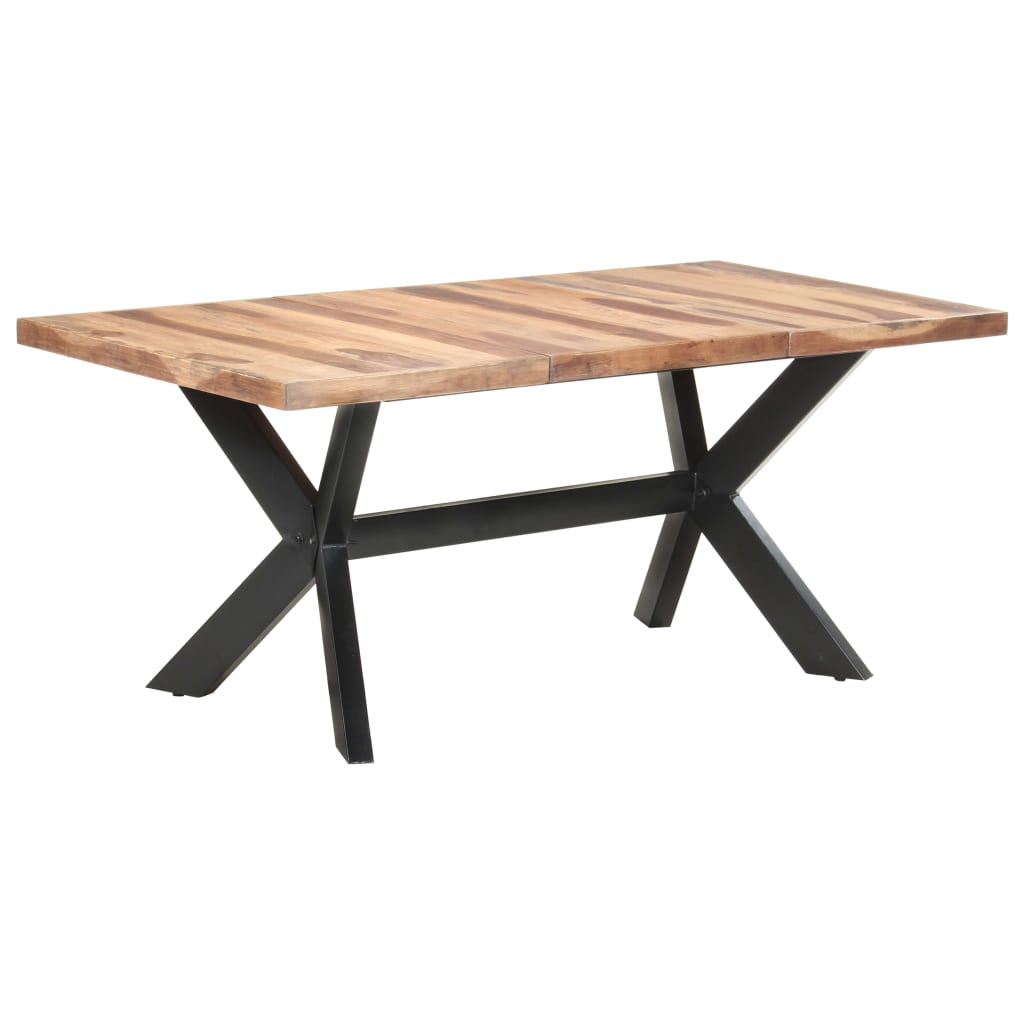 Mesa De Comedor De Madera Acacia Acabado Miel