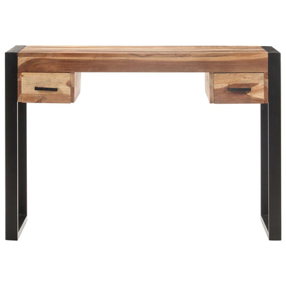 Escritorio De Madera Maciza 110X50X76 Cm