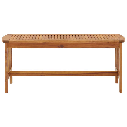De Madera Maciza De Acacia 102X50X43 Cm