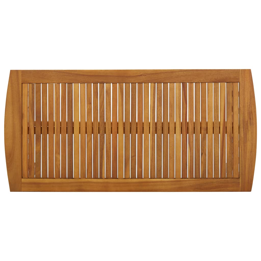 De Madera Maciza De Acacia 102X50X43 Cm