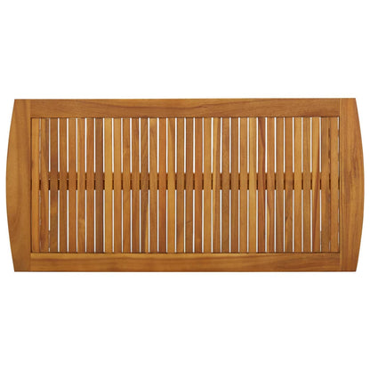 De Madera Maciza De Acacia 102X50X43 Cm