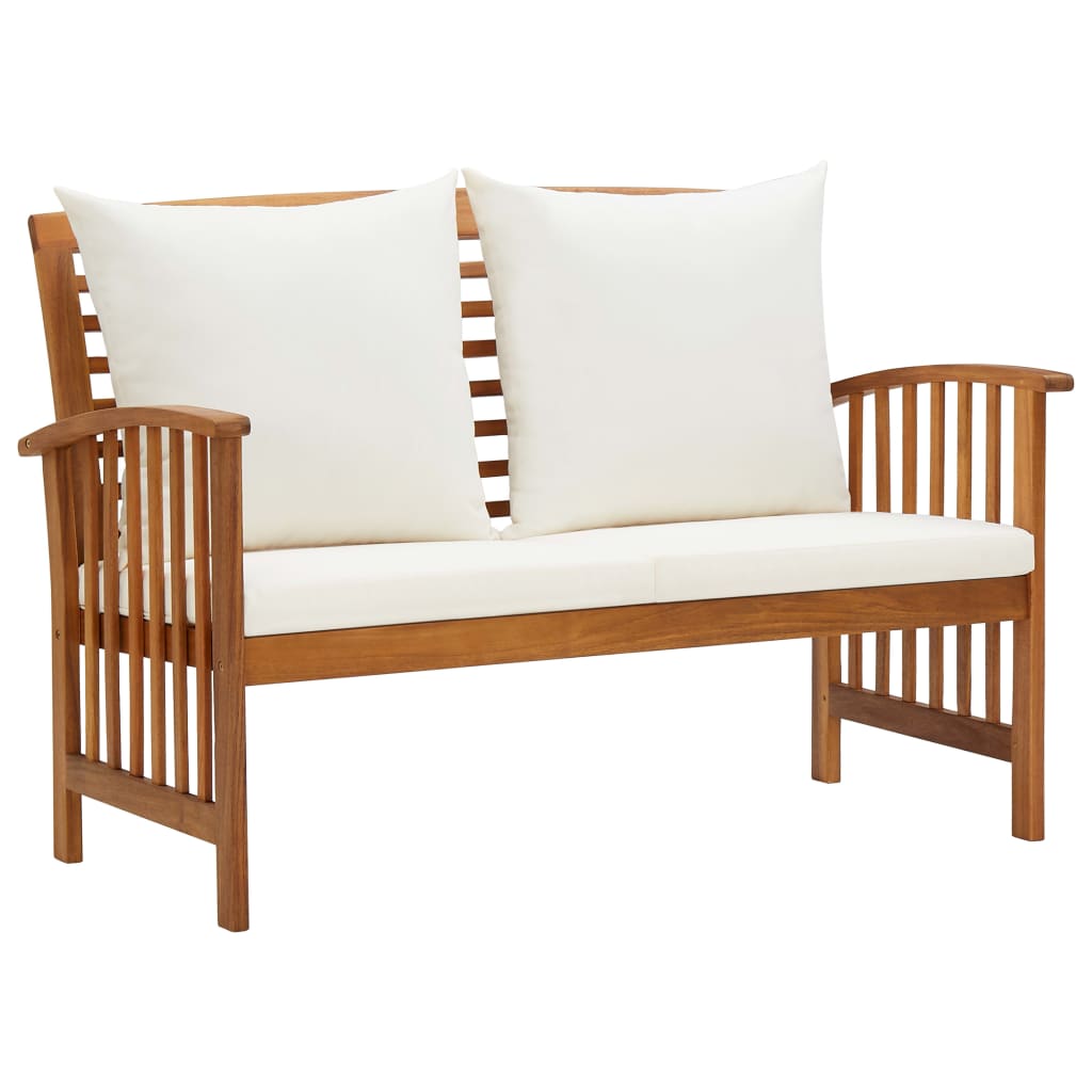De Madera Maciza De Acacia 102X50X43 Cm