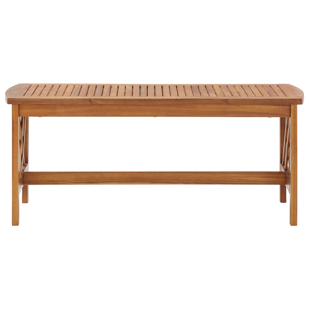 De Madera Maciza De Acacia 102X50X43 Cm