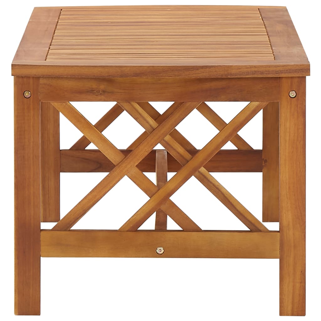 De Madera Maciza De Acacia 102X50X43 Cm