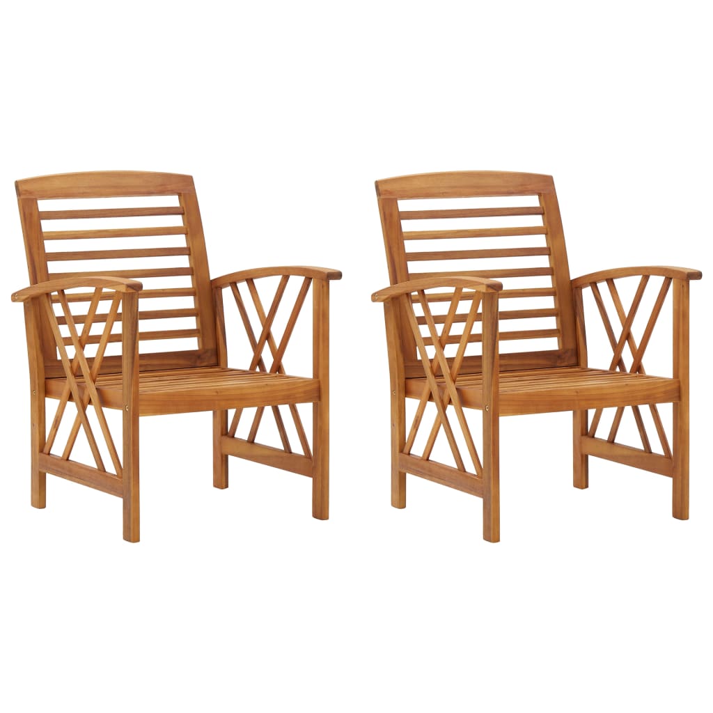 De Madera Maciza De Acacia 102X50X43 Cm