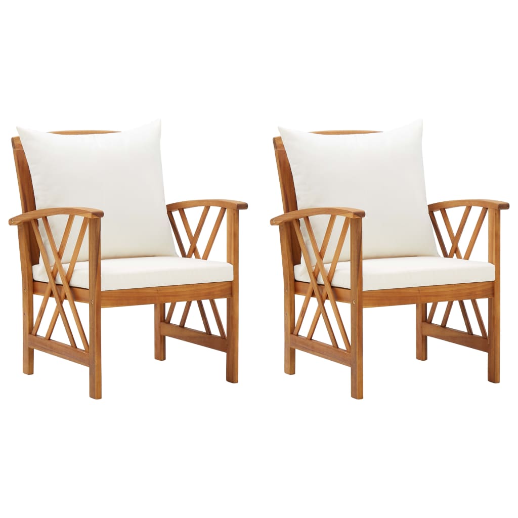 De Madera Maciza De Acacia 102X50X43 Cm