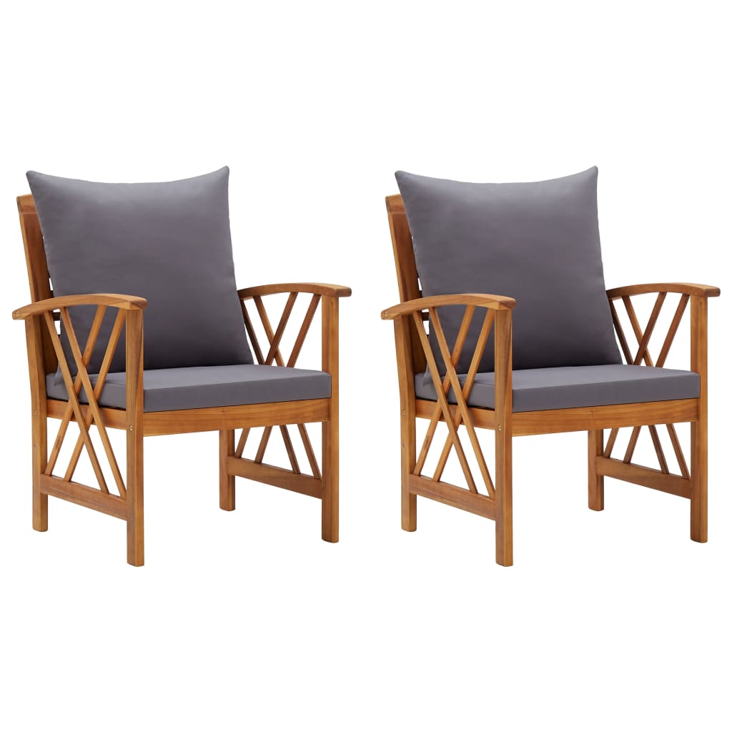 De Madera Maciza De Acacia 102X50X43 Cm