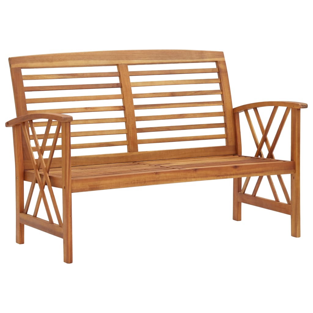 De Madera Maciza De Acacia 102X50X43 Cm