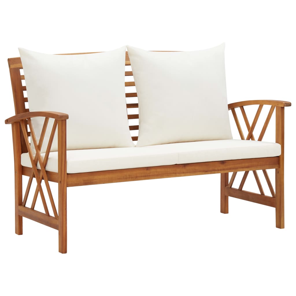 De Madera Maciza De Acacia 102X50X43 Cm