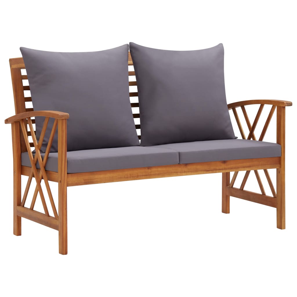 De Madera Maciza De Acacia 102X50X43 Cm