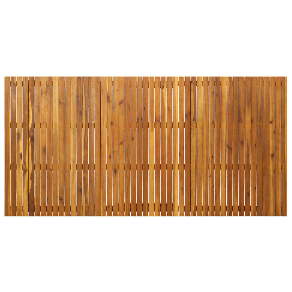Mesa De Jardín De Madera Maciza De Acacia 201,5X100X75 Cm